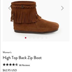 Minnetonka Ankle Moccasins